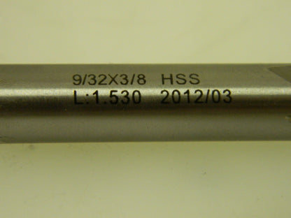 Barnes Double End  HSS End Mill 3 Pack 9/32" X 3/8"  2 Flute  QTY 3  41115452