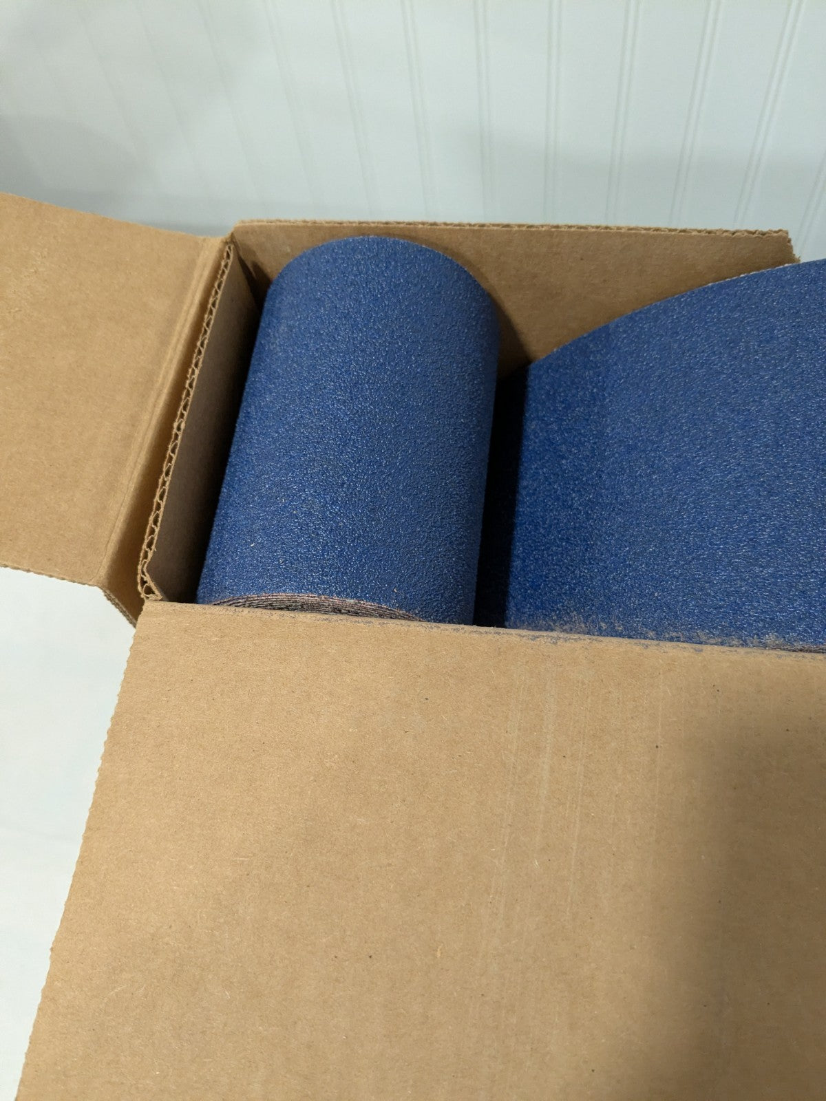 (10) Norton Abrasive Belt: 4" Wide, 132" OAL, 80G, Zirconia Alumina 78072750279