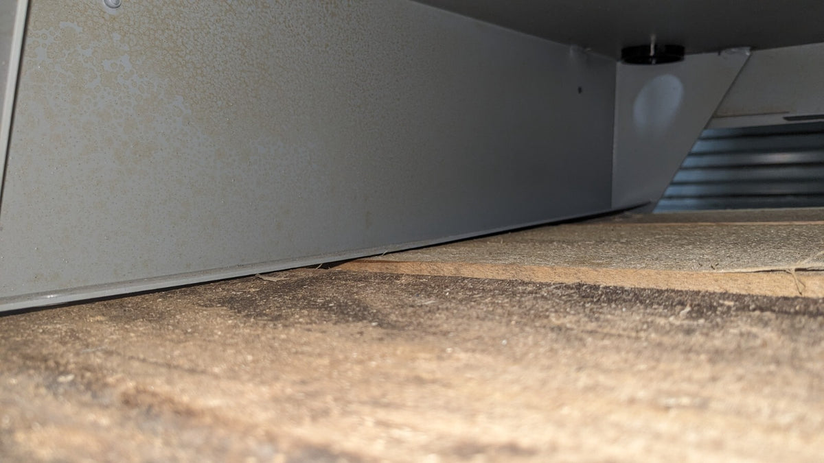 Strong Hold 66-3H-24-1T-L Industrial Storage Locker 14-Ga. Steel 75 x 72 x 24