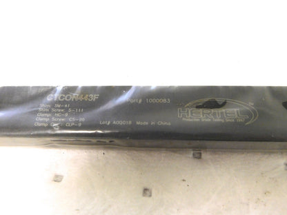 Hertel Indexible External Turning Toolholder 1 x 1/2 Shank Dia 8 OAL 1000083