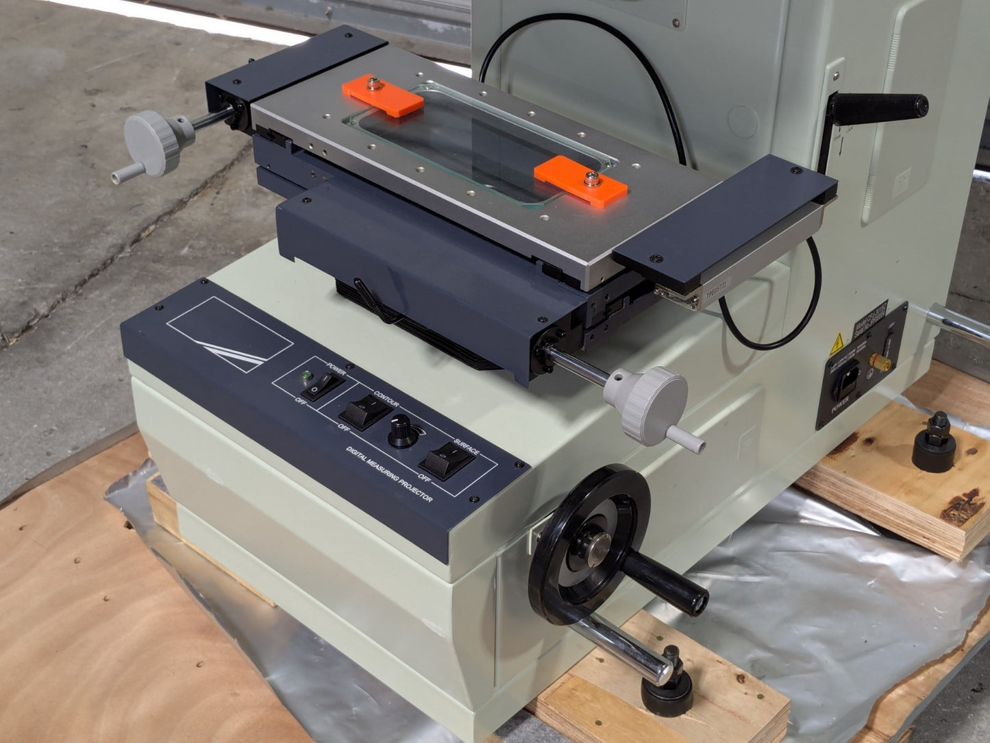 SPI Profile Projector Optical Comparator w/ Digital Readout 15-540-8 Repair