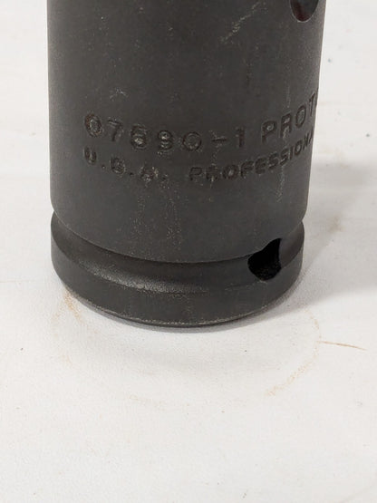 PROTO 3/4" Drive, 1" Impact Hex Bit Socket J075901