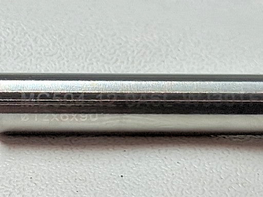 Walter-Prototyp Carbide Chamfer Mill Shank Dia 90 deg 6FL MC504-12.0A6L-WJ30TF