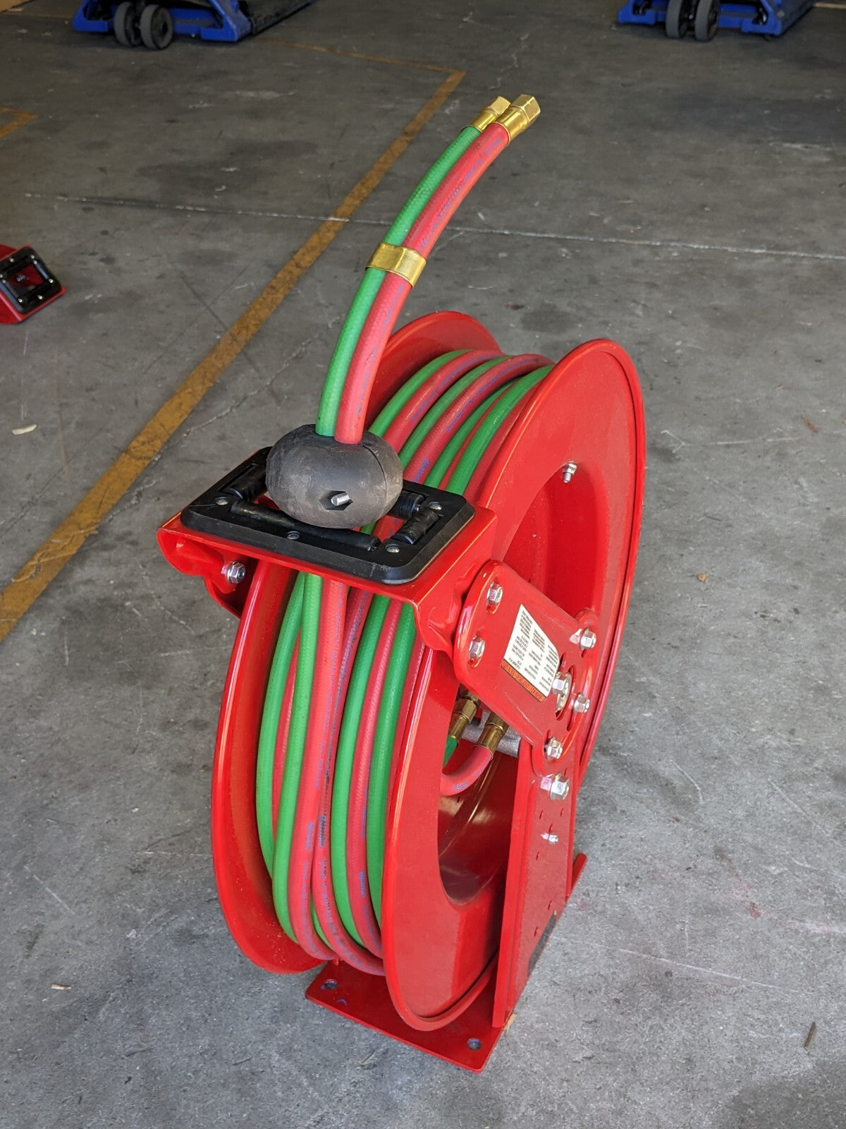 ReelCraft Twin Line Welding Hose Reel 75 Ft. x 3/8 In. TW86075 OLPT Used