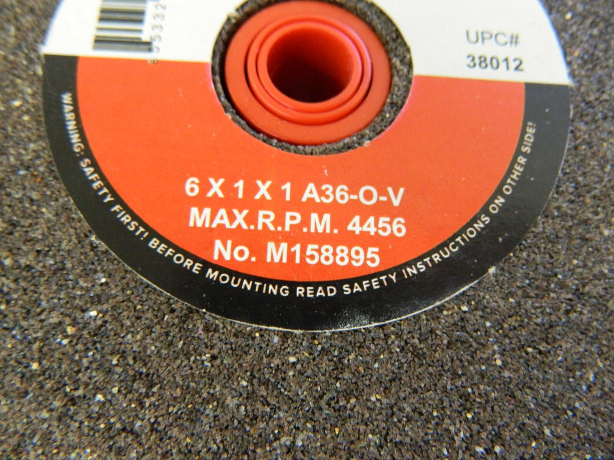 CGW ABRASIVES Bench & Pedestal Grinding Wheel: 6 Dia 38014