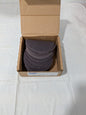 Norton 5" Dia PSA Disc: 50 Grit, Aluminum Oxide Box of 50 66261136587