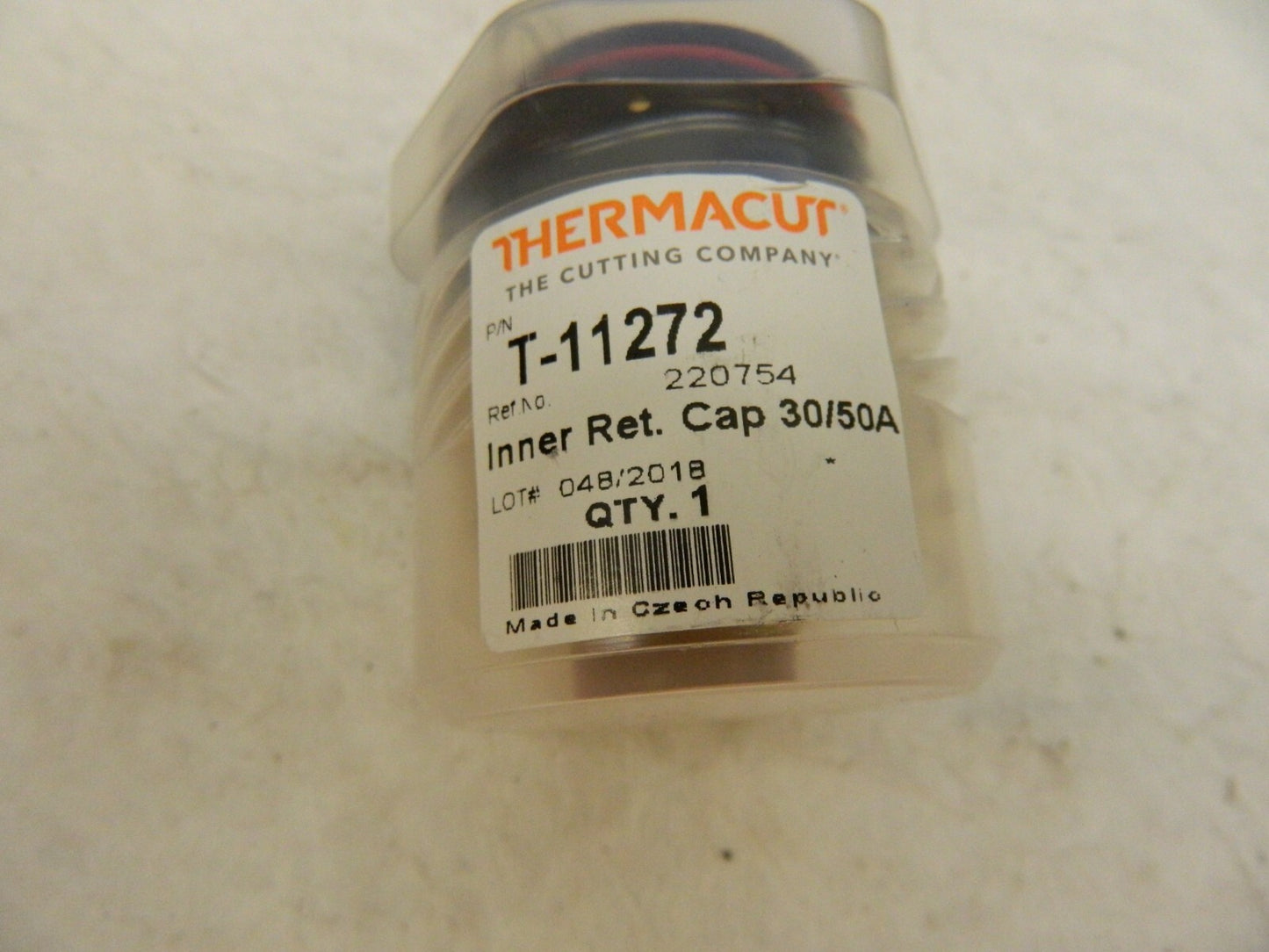 Thermacut Inner Retaining Cap T-11272  30/50A Hypertherm 220754