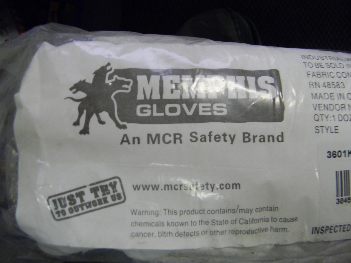 MCR Safety Leather Work Gloves Womans XL QTY 3 Pairs 3601KL