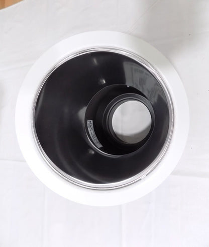 Lightolier 1131CL Open Specular Reflector Trim, 6-3/4 in OD, Incandescent Lamp