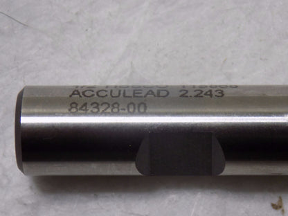Brubaker HSSCO Ball End Mill 4Fl Ctr Cut 0.5" x 0.5"SHK x 1.25"LOC QTY 2 84328
