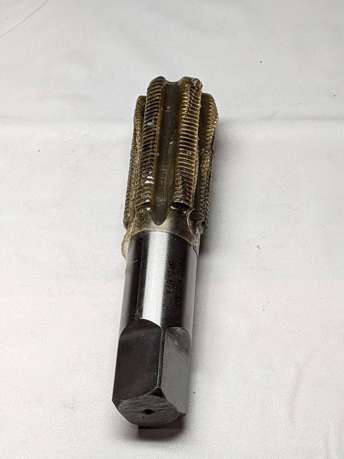 Interstate Straight Flute Tap: 1-1/4-12 UNF, 6 FL, Bottoming Chamfer 04489464