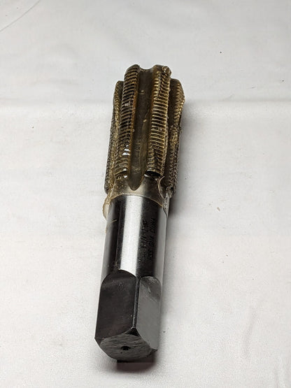 Interstate Straight Flute Tap: 1-1/4-12 UNF, 6 FL, Bottoming Chamfer 04489464