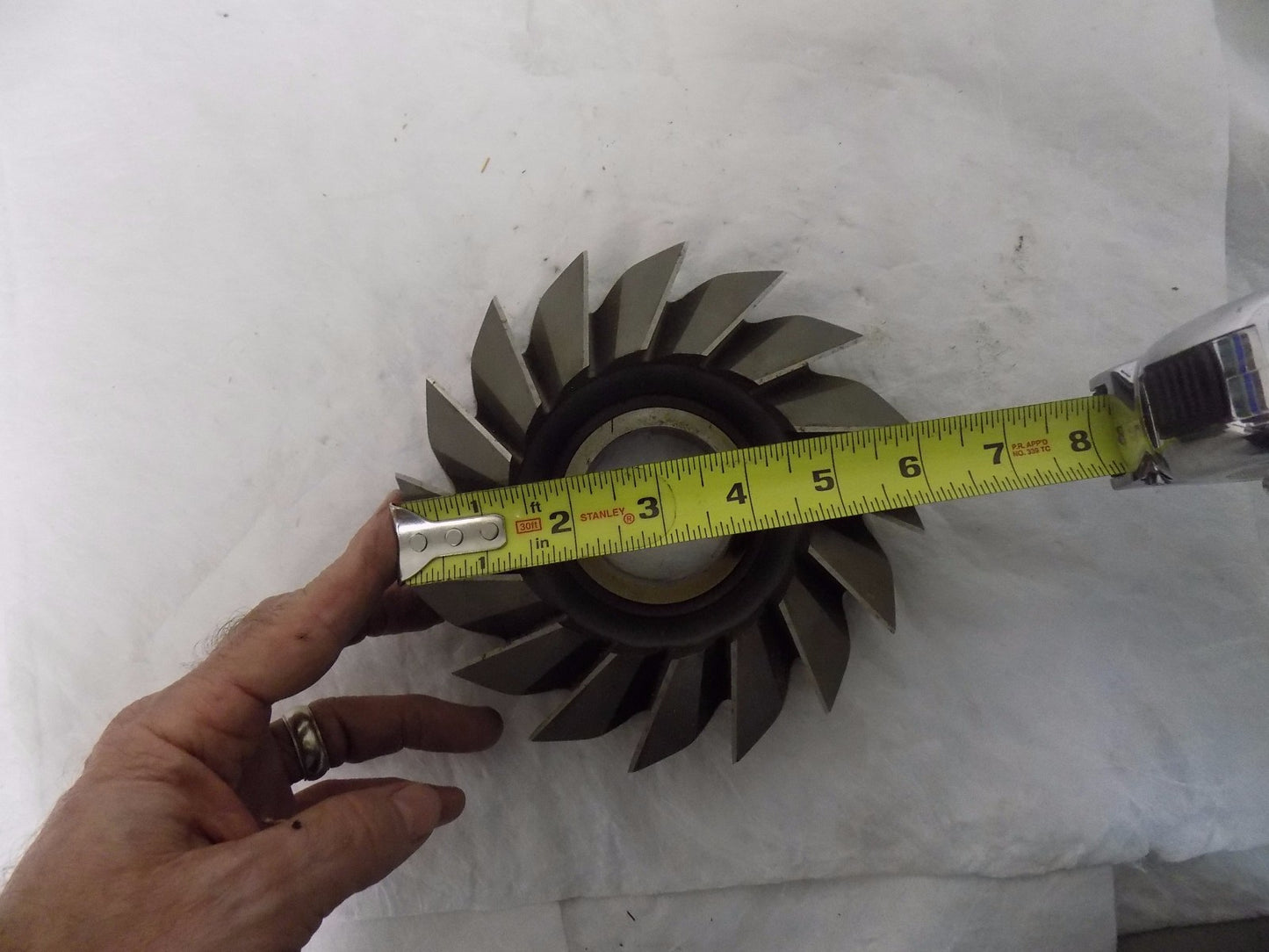 National Twist Drill Co HSS 6" x 2-1/4" x 2" 16-Teeth Arbor Shell