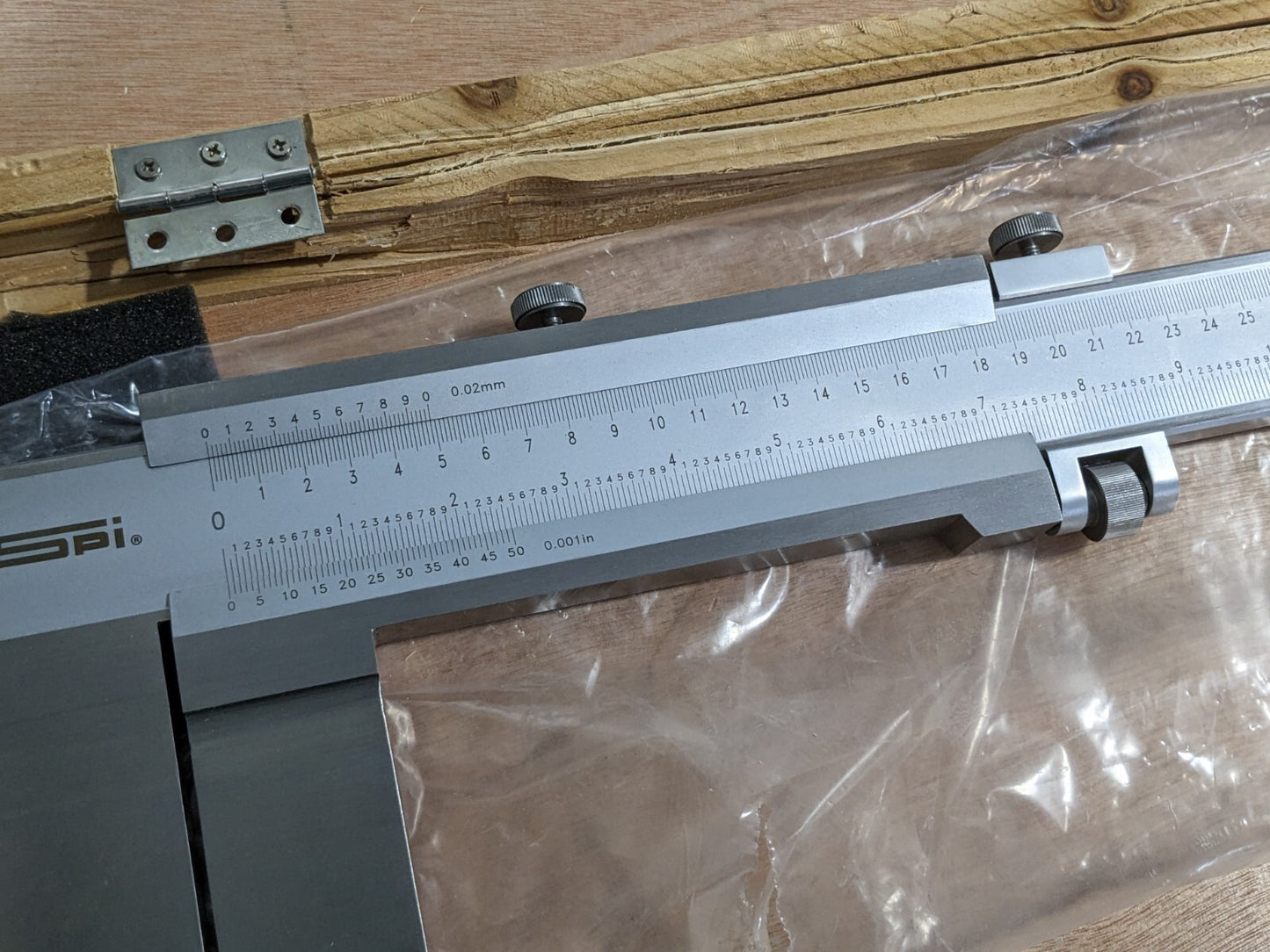 SPI Heavy Duty Stainless Steel Vernier Caliper 0-60" / 1500mm Range 20-697-9