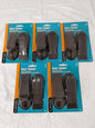 Ultra Hardware Stop Door Rubbr Wedge 5" Qty 5 Packs of 2 ( 10 Total ) 70097
