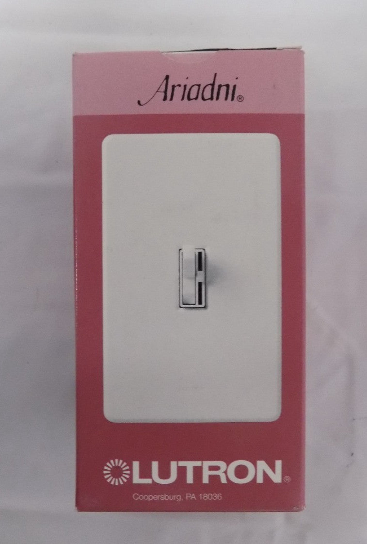 Lutron AYLV-603P-BL Magnetic Low Voltage Toggler Dimmer 600-Watt/3-Way Black