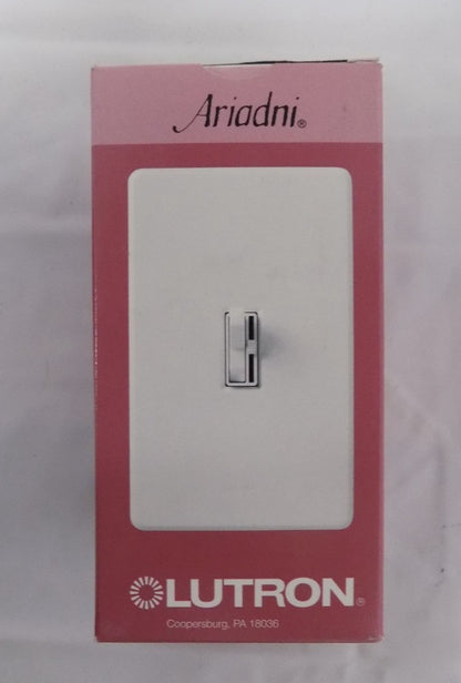 Lutron AYLV-603P-BL Magnetic Low Voltage Toggler Dimmer 600-Watt/3-Way Black