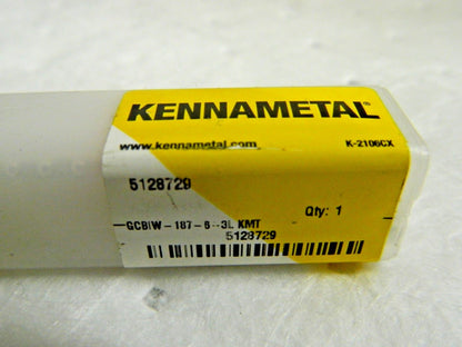 Kennametal Indexable Boring Bar 0.26" Min Bore 6"OAL GSBIW-187-6-3L KM