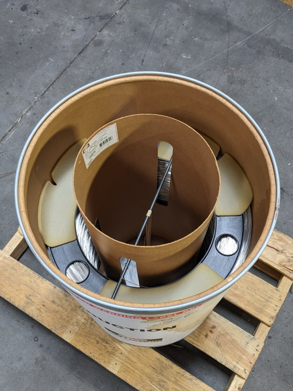 Harris Production Pack 150 lb Barrel of Aluminum MIG Welding Wire 3/64" 0535621D