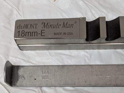 Dumont Minute Man 10 Pc Style E Keyway Broach Set W/O WOODEN CASE 44500