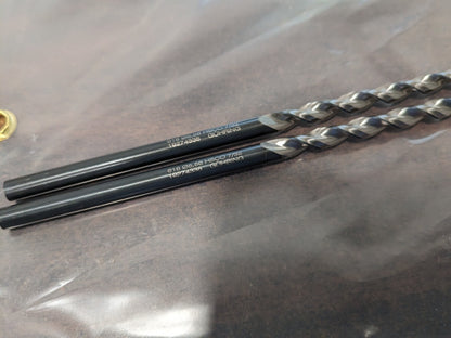 GUHRING 2pk Extra Length Drill Bit: 0.2188 Dia, 130 ° Pt Cobalt 9006180055600