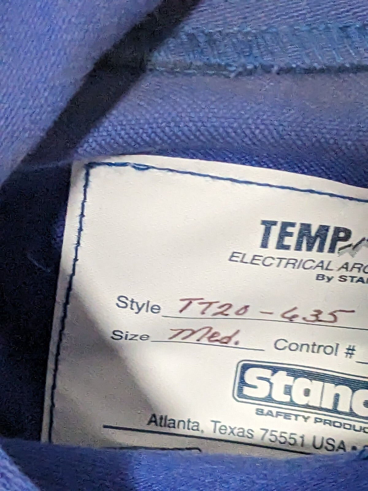 Stanco NonHazardous Protection, Size Medium, Indura Ultra Soft TT20-635-M