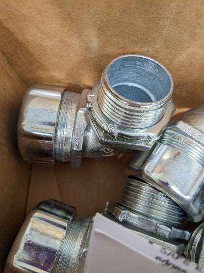 T&amp;B 1" Conduit Connector: For Liquid-Tight, Malleable Iron &amp; Steel