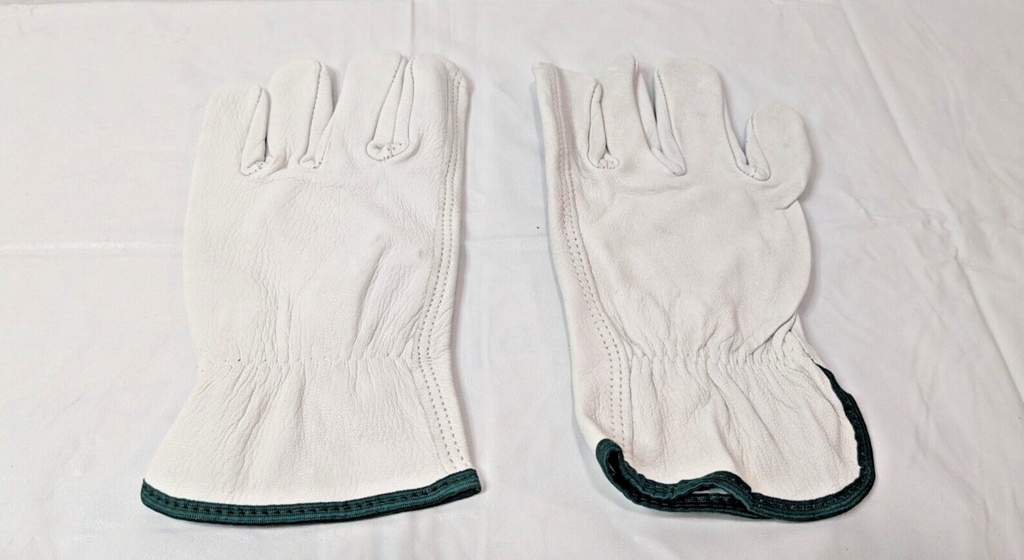 PACK OF 12 PIP Top Grain Goatskin Leather Driver's Gloves Gray Medium 71-3601/M
