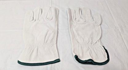 PACK OF 12 PIP Top Grain Goatskin Leather Driver's Gloves Gray Medium 71-3601/M