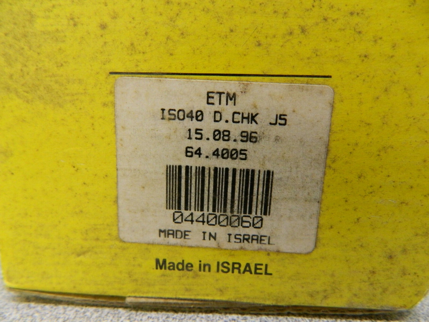 ETM 5JT 40 Taper Hardened & Ground Drill Chuck Arbor 644005