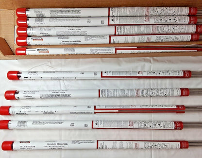 Lincoln Electric Stainless Steel TIG Welding Rods 36" QTY10 1LB Tubes ED025