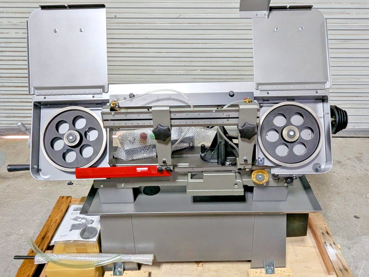 JET J-7015 8"x13" Horizontal Bandsaw  115/230V  1-1/2HP  Step Pulley D