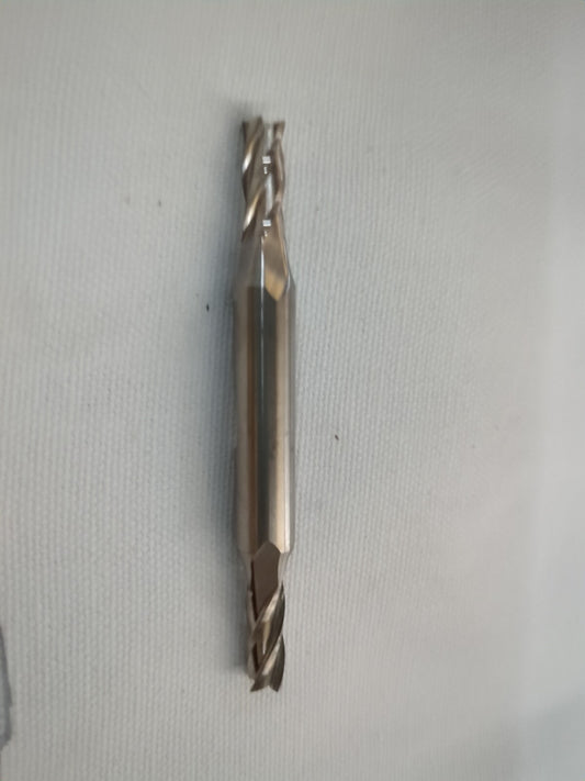 CLEVELAND Square End Mill: 1/4" Dia, 5/8" LOC, 4 Fl HSS C41207