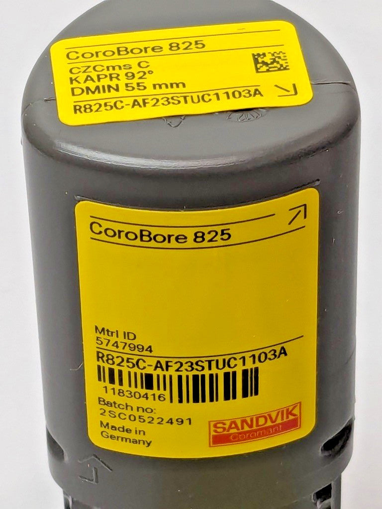 Sandvik Coromant Modular Boring Head 86.00 mm Min Dia 825L-107TC11-C5 6424020
