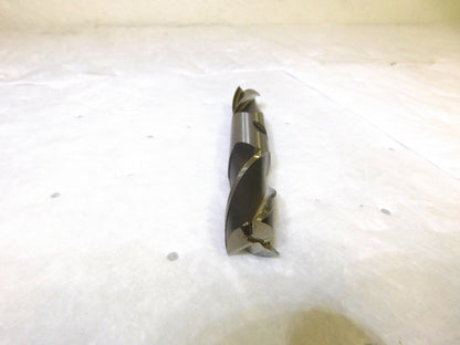 Precision HS Dbl End Mill 7/8 Dia 3Fl 1-7/8 LOC 7/8 Shk Dia 6-3/8 L 01714567