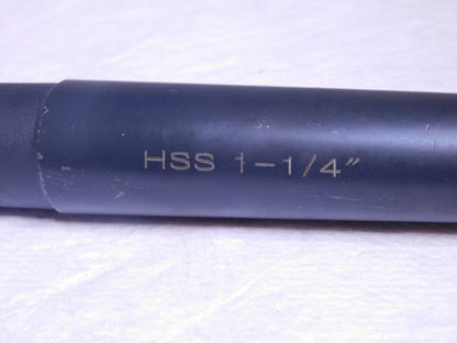 Interstate HSS 4MT Shank Rill Bit 1-1/4 Dia 118º Pt 17 Fl Lgt 24 OAL 01665744