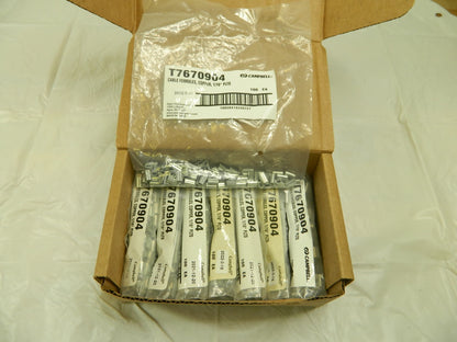 CAMPBELL Wire Rope Ferrule & Stop: 1/16 Rope Dia, Copper Qty 1,500 T7670904