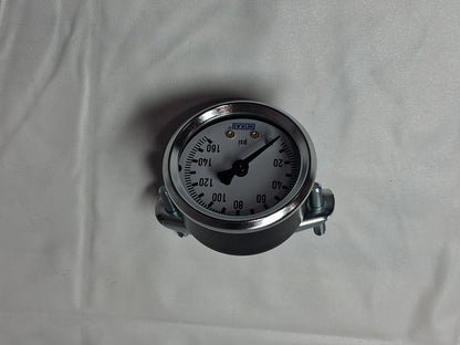 Wika Pressure Gauge 2" Dial 1/4" Thread U-Clamp 9795990
