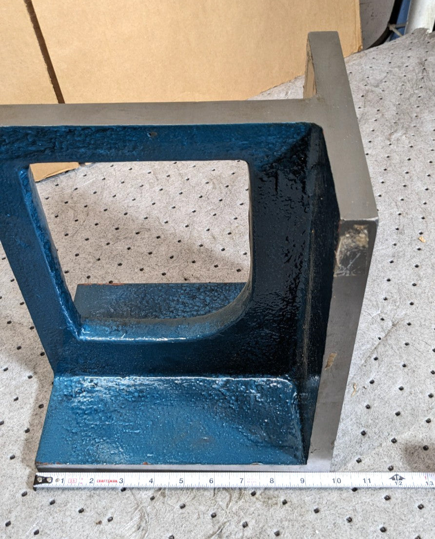 Right Angle Iron / Plate  12" High x 8" Wide x 10" Deep  418-4145