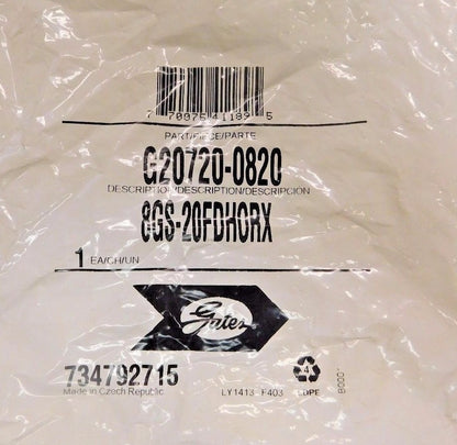Gates GlobalSpiral Female DIN 24º Cone Swivel W/O-Ring 8GS-20FDHORX