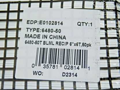 50 PACK Disston Bi-Metal Reciprocating Saw Blades 6" x 3/4" 6 TPI E0102814