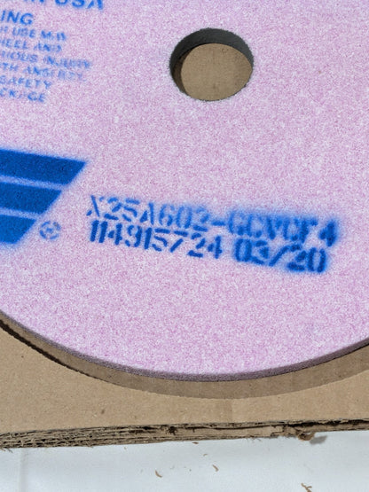 Norton Surface Grinding Wheel: 250.00 mm Dia, 10.00 mm Thick 69083155615