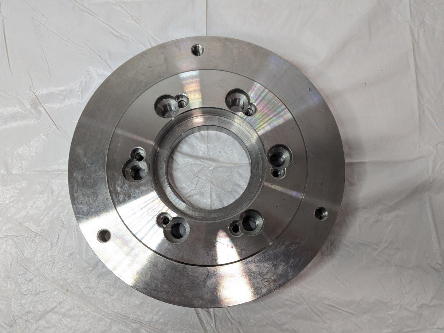 Buck Chuck Adapter Plate for 10" Dia Self Centering Lathe Chuck D1-6 A10-D6