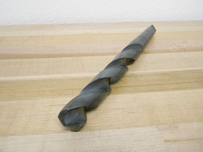 Cleveland Taper Shank Drill Bit 49/64" 2MT 118º Pt Angle HSS Oxide Finish C12223