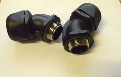 Murrplastik 1" Nylon Angled Compression Liquid tight Connectors Qty 2 83514