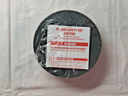 Norton Ceramic Alumina Fiber Discs 4-1/2 DIA 7/8 Arbor 60Grit QTY 25 66623355604