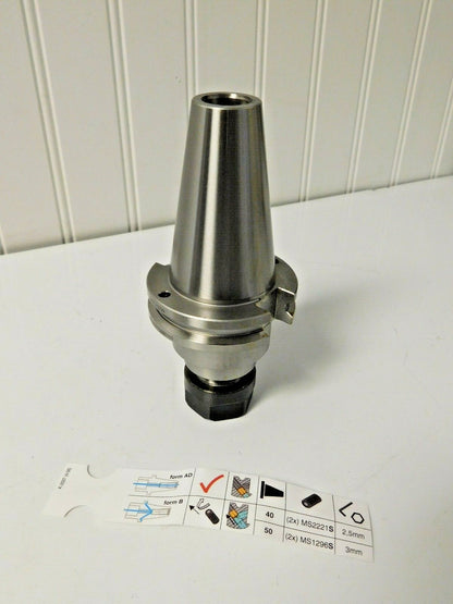 Kennametal TG/PG 50 Collet Chuck 1/32" to 17/32" Capacity 3" Proj