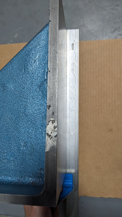 Machined Angle Plate 12" x 12" x 12" Cast Iron Flat Surface Doubl