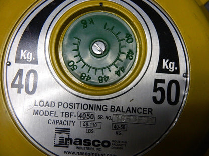 NASCO 110 Lb Load Capacity, 60" Travel Distance, Tool Balancer