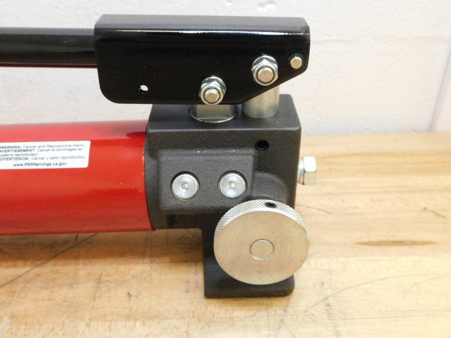 Pro-Grade Steel Manual Hydraulic Pump 1 Stage 1.594" Piston Dia PS-MH-HPC1-